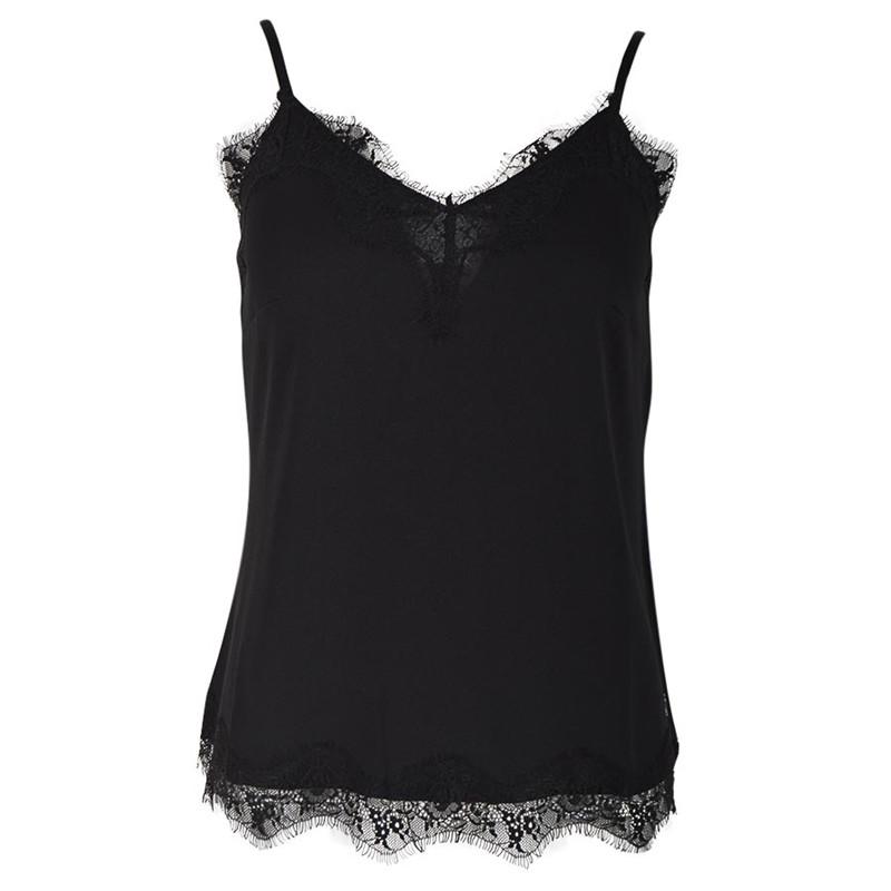 COSTER COPENHAGEN STRAP LACE TOP SORT